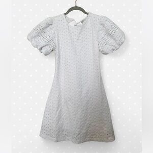 Free People White Eyelet Dress